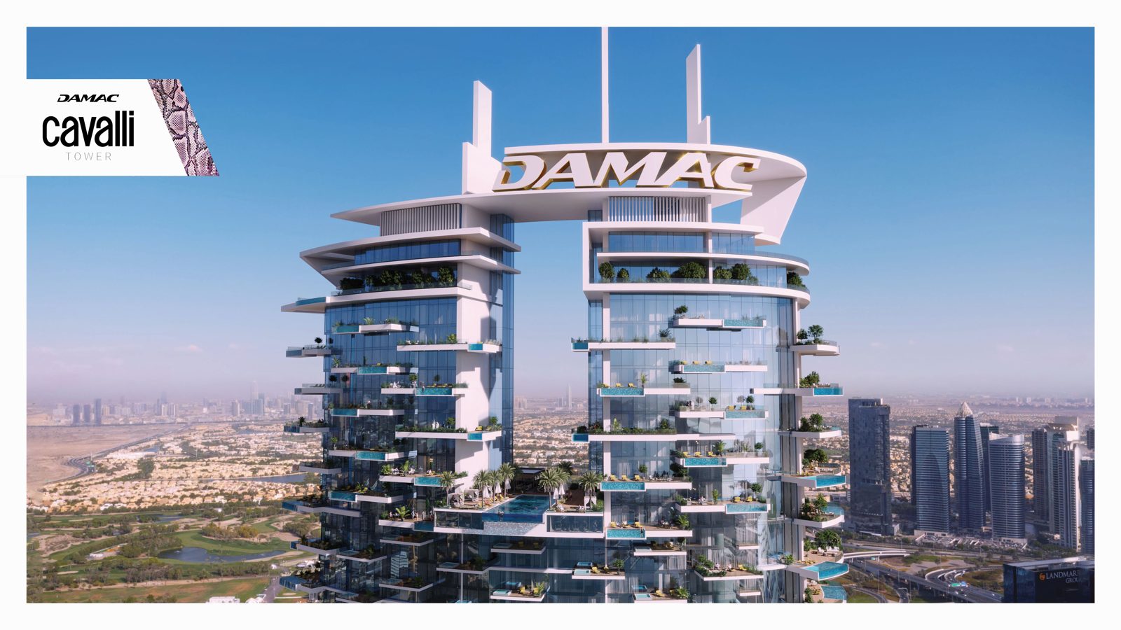 Cavalli Tower render, Dubai