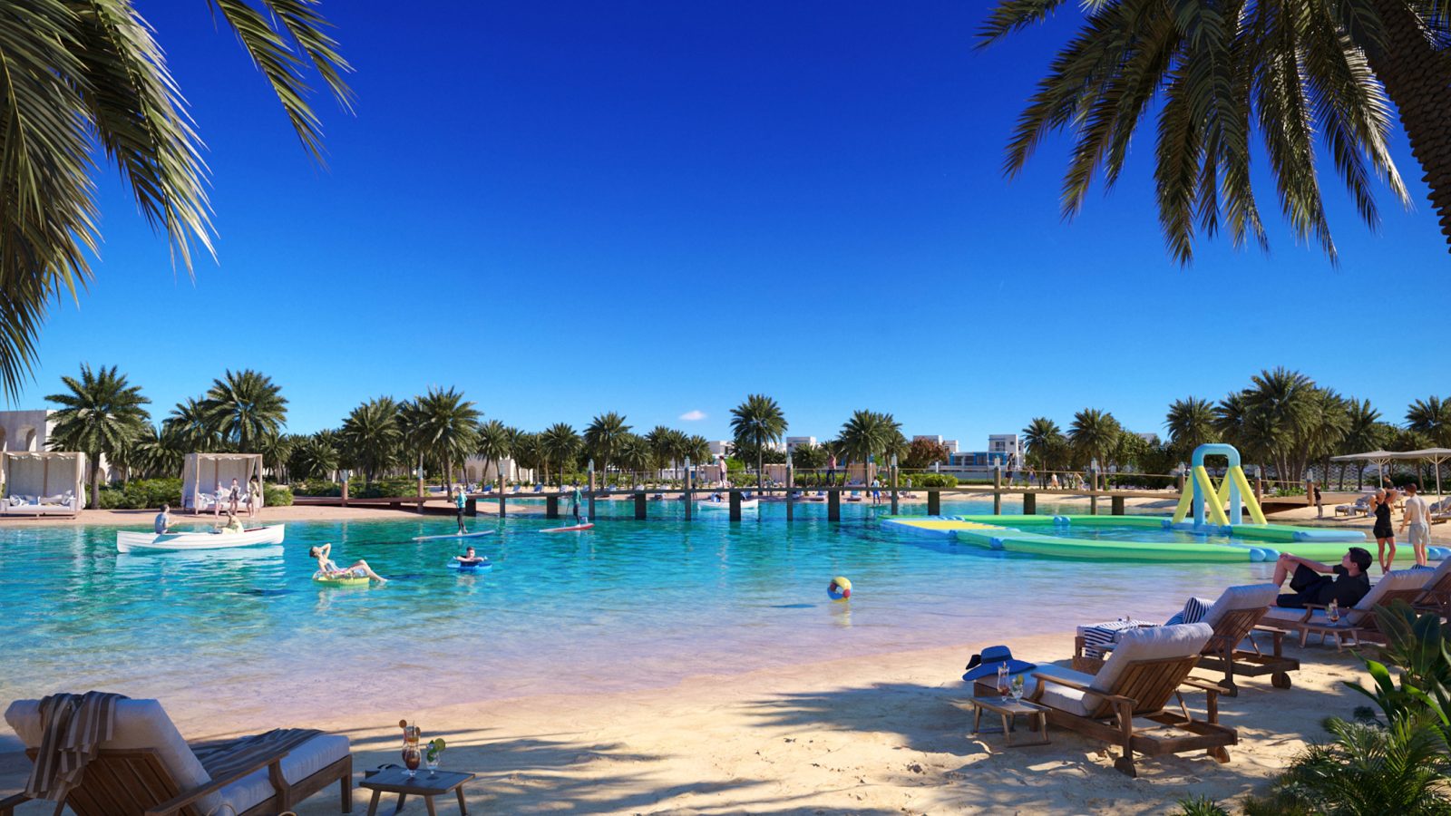 DAMAC Lagoons render, Dubai