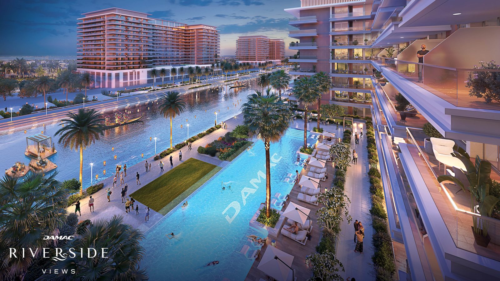 DAMAC Riverside render, Dubai