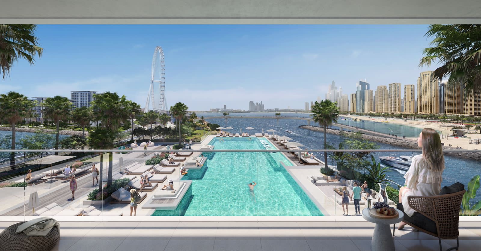 Bluewaters Island amenities, Dubai