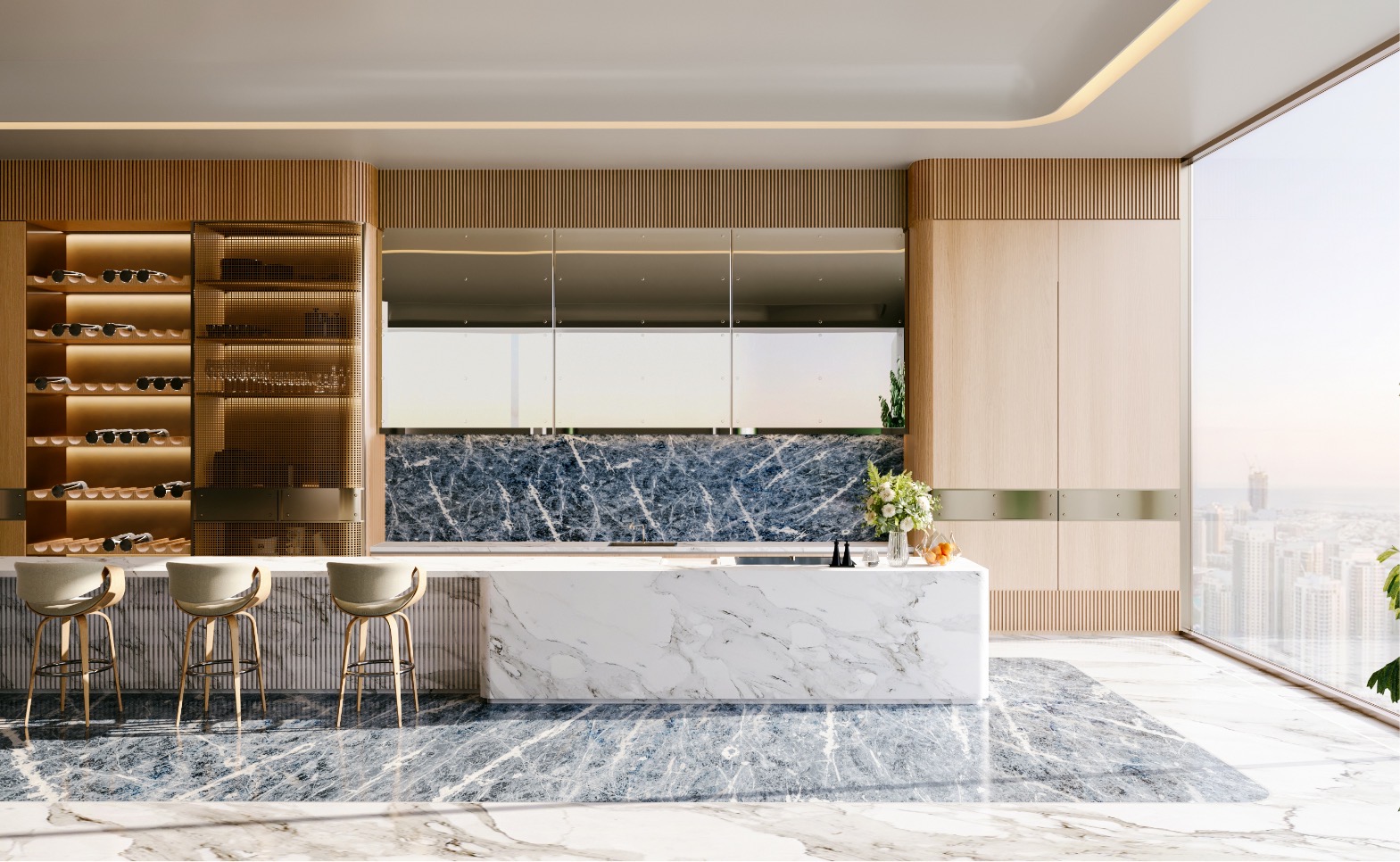 Bugatti Residences by Binghatti render, Dubai
