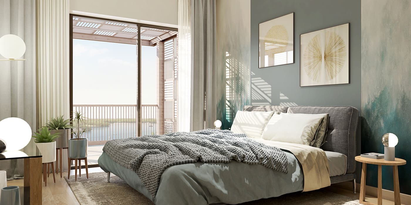 Creek Beach apartment interior, Dubai
