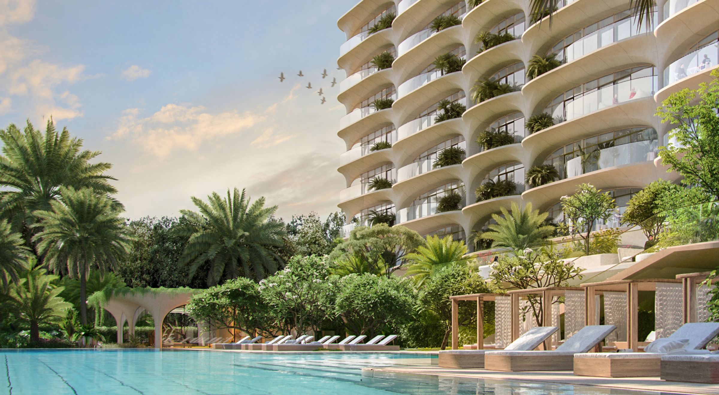 Ocean House render, Dubai