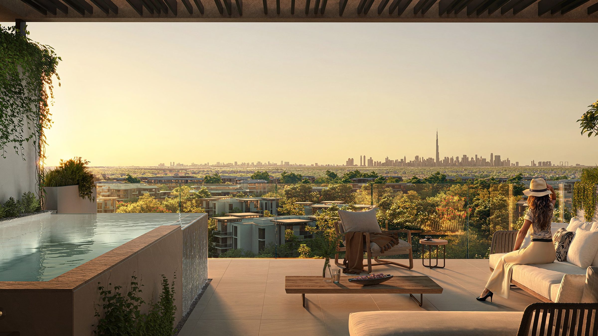 Ghaf Woods forest community, Dubailand, Dubai